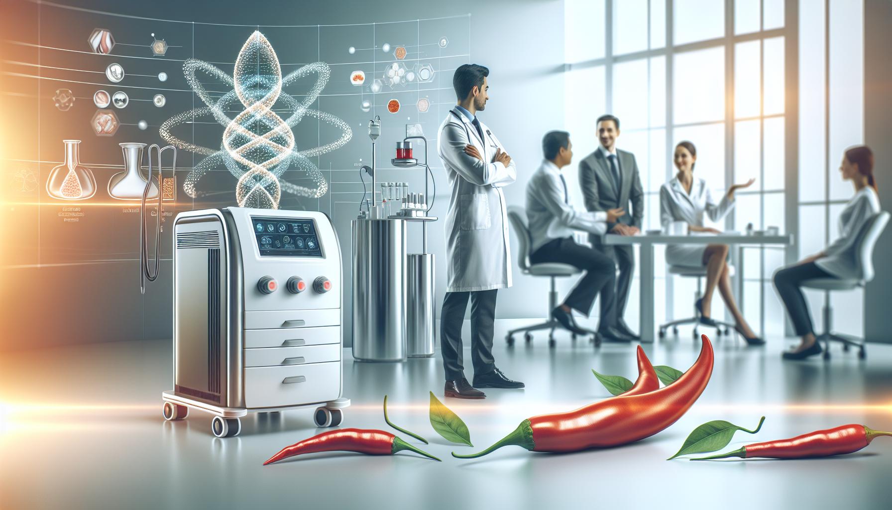 Chilli papričky a jejich účinky na pokožku