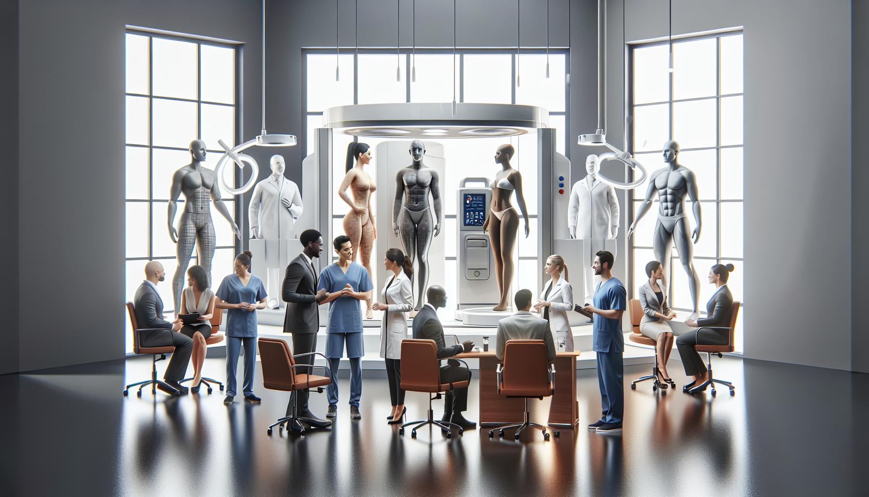 Rozdíly mezi cvičením před a po Vacushape